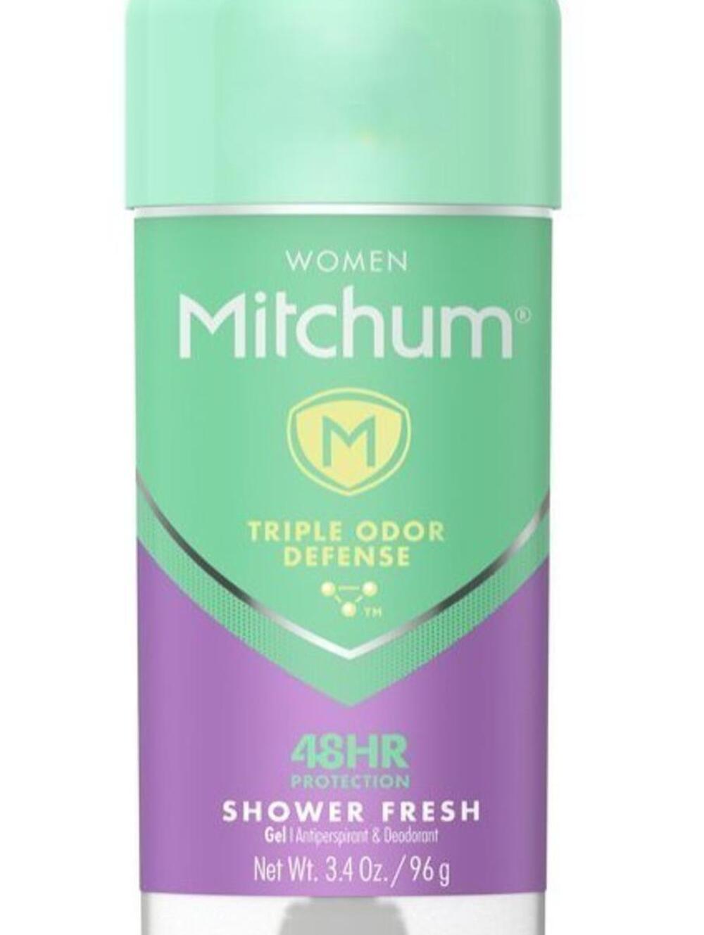 Mitchum Women Deodorant Stick 48Hr Triple Odor Defense Shower Fresh 3.4oz (2 PK)